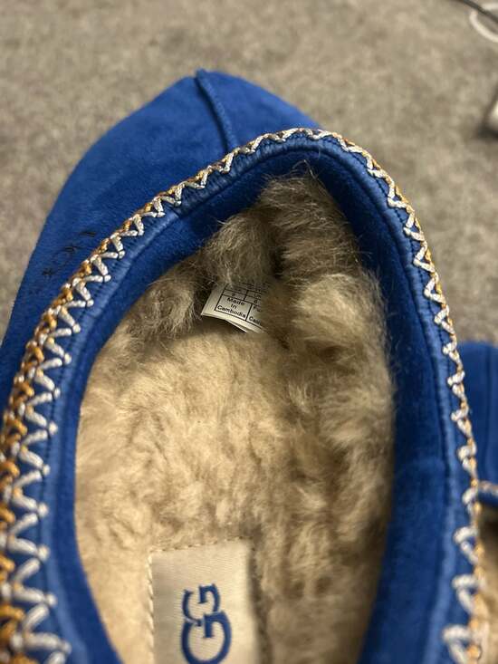 UGG Men's Tasman Slipper in Dive Blue - Picture 7 of 7